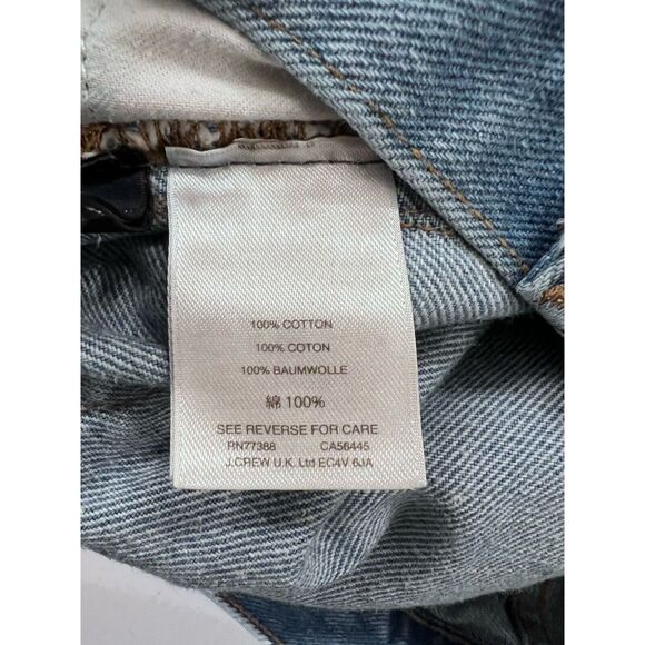 Madewell Denim Shorts Womens 28 10” Rise Raw Hem Distressed 100%‎ Cotton Shortie - Picture 6 of 6